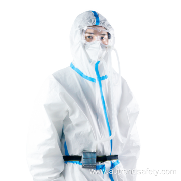 Hooded and sealed protective clothing